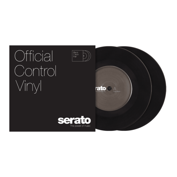 Serato Performance 訊號片 (一對) – 黑色/ 7吋