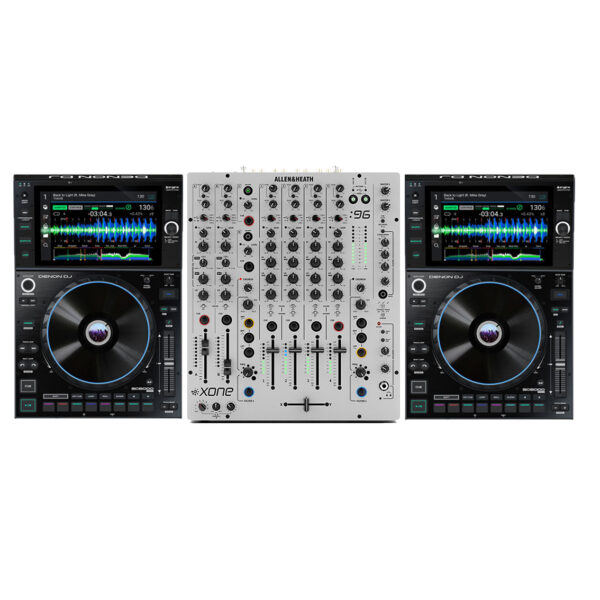 Denon DJ SC6000 Prime DJ播放器+ Allen & Heath Xone : 96 四軌混音器套裝