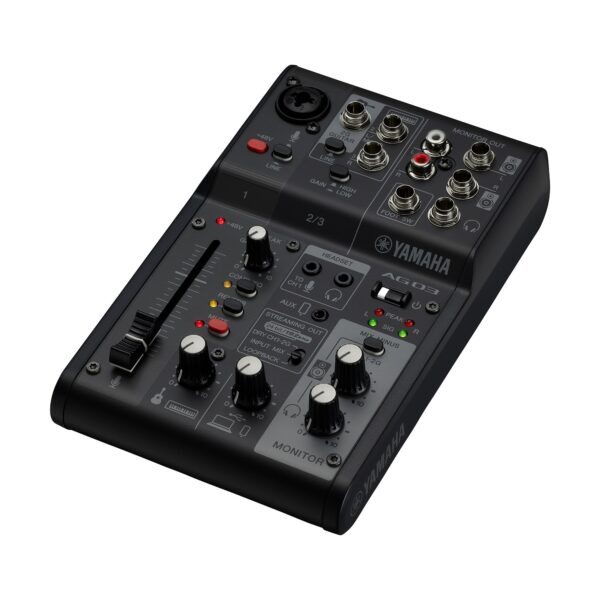 YAMAHA AG03MK2 直播混音器/錄音介面：圖片 3
