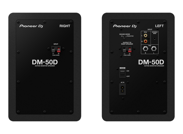 Pioneer DJ DM-50D 5吋桌上型監聽喇叭(單主動)：圖片 4