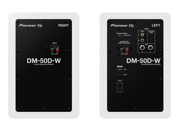 Pioneer DJ DM-50D 5吋桌上型監聽喇叭(單主動)：圖片 3
