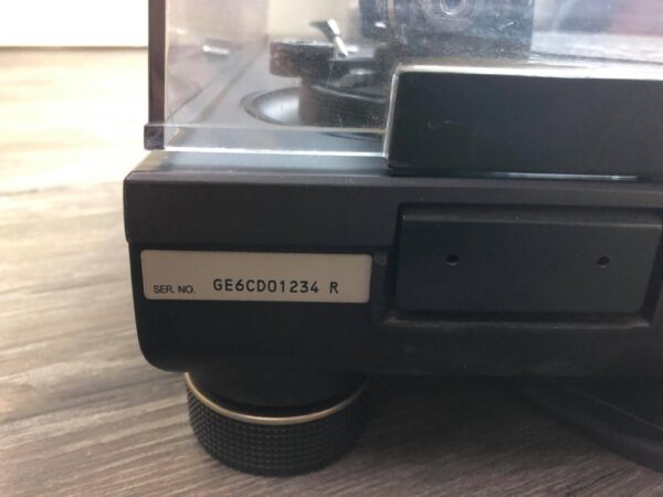 已售出Technics SL1200 MK5 – GE6CD01234R：圖片 2