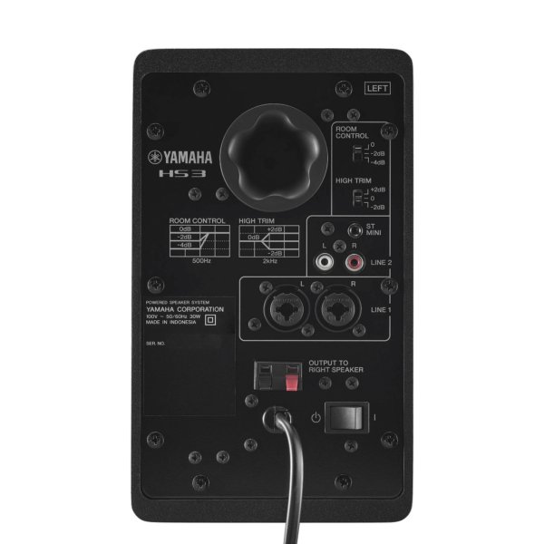 Yamaha HS3 主動式 3.5吋 2音路監聽喇叭：圖片 3