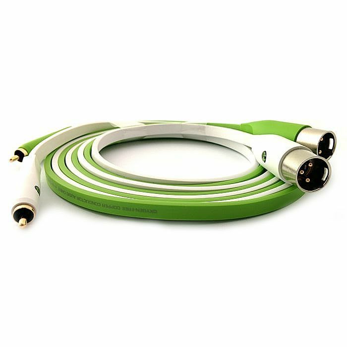 Cavo Linea Piatto NEO BY OYAIDE D+ XFR CLASS B (XLR Femmina - RCA) 1 Metro - Altissima Qualità