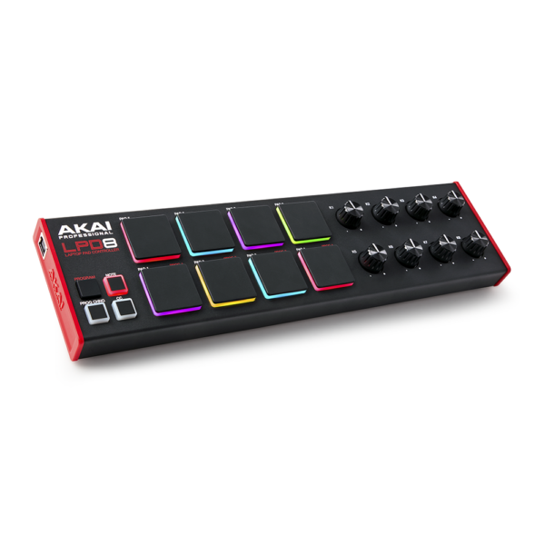 Akai LPD8 MKII 打擊墊/手指鼓控制器：圖片 2