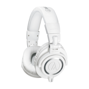 鐵三角 Audio-Technica ATH-M50X WT 專業監聽耳機(白)