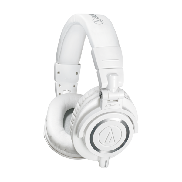 鐵三角 Audio-Technica ATH-M50X WT 專業監聽耳機(白)