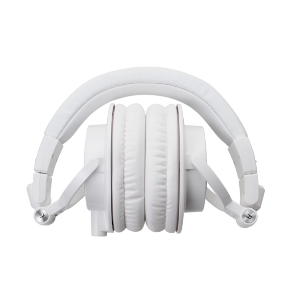 鐵三角 Audio-Technica ATH-M50X WT 專業監聽耳機(白)：圖片 2