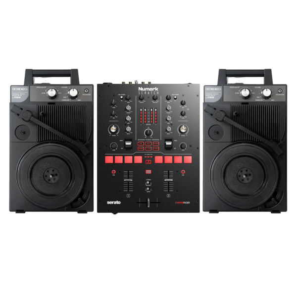 Numark Scratch 混音器+ Record Mate 黑色 唱盤套裝