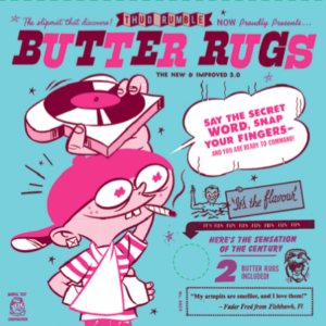 Baby Butter Rugs 7" (黑色)
