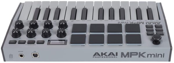 Akai Professional MPK Mini mk3 midi 鍵盤 限量灰(附贈免費線上編曲教學)：圖片 3