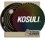 Kosuli / Colorful Spiral Dots & Solor System Pattern 12inch 唱片墊