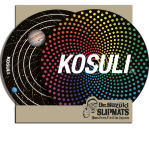 Kosuli / Colorful Spiral Dots & Solor System Pattern 12inch 唱片墊