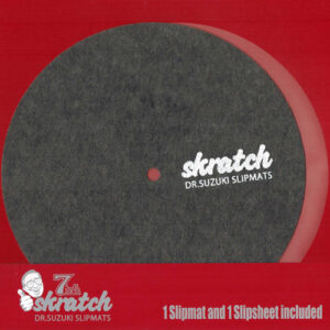 Dr. Suzuki - Skratch 7" Slipmat 唱片墊(滑款) + 滑墊(一張)