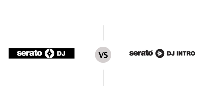 Serato DJ是完整版本，功能和擴充性完整。
Serato DJ Intro是精簡版本，會把一些進階功能拿掉，可是並不影響一般混音，所以你買的器材如是搭配Serato DJ Intro的朋友不用擔心的。