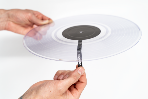 Serato Sticker Lock Vinyl 貼紙標記透明訊號片- (一對)：圖片 2