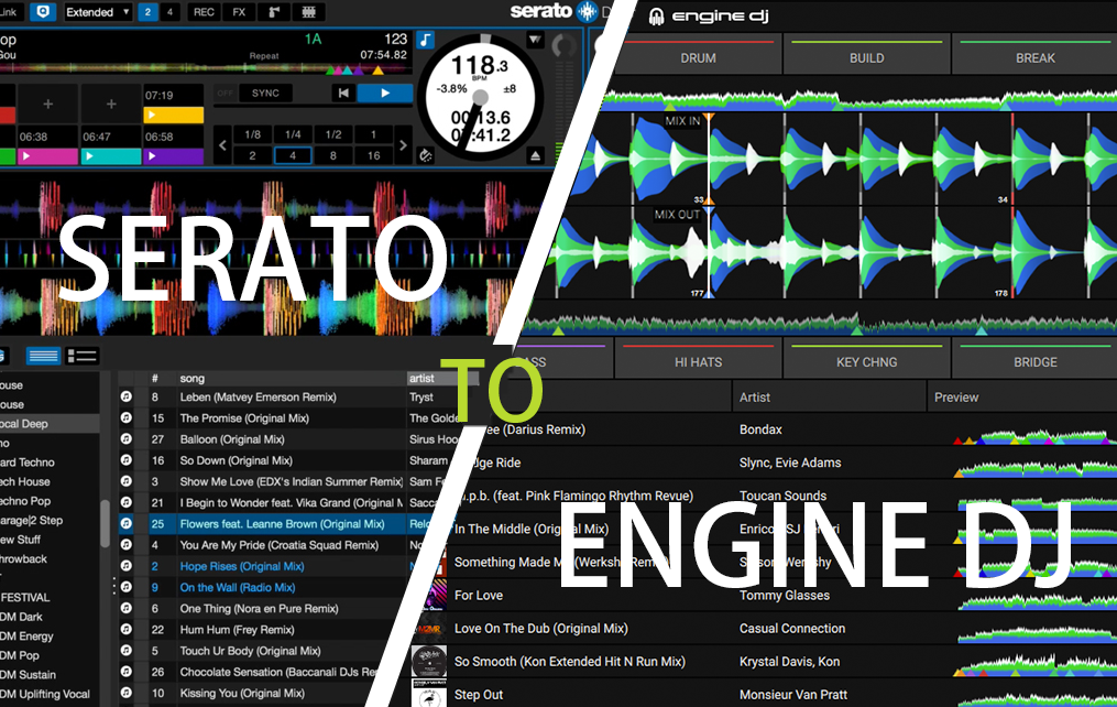 如何將Serato資料轉到Engine DJ
