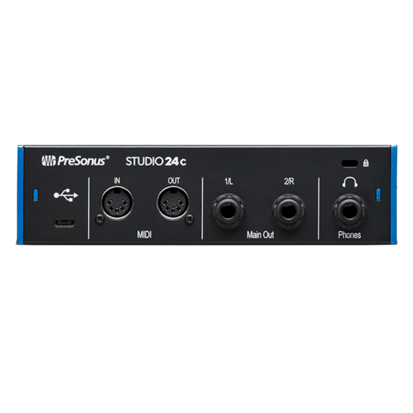 PreSonus Studio 24c 2x2 USB Type-C 音訊/MIDI 介面：圖片 3