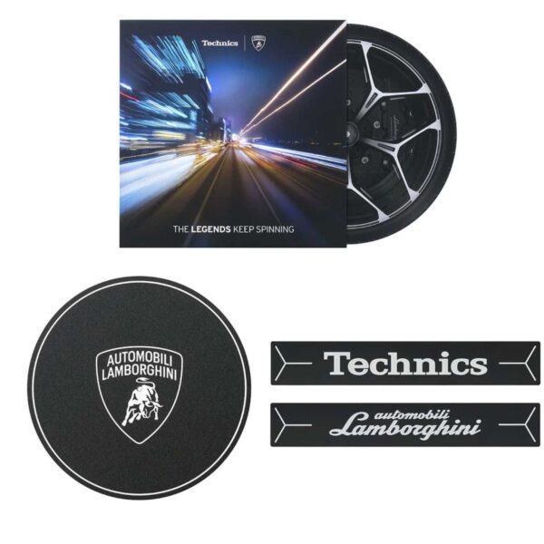 Technics SL-1200M7BPY Special Edition Lamborghini 直驅唱盤 - 黃：圖片 4