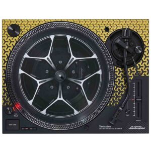 Technics SL-1200M7BPY Special Edition Lamborghini 直驅唱盤 - 黃