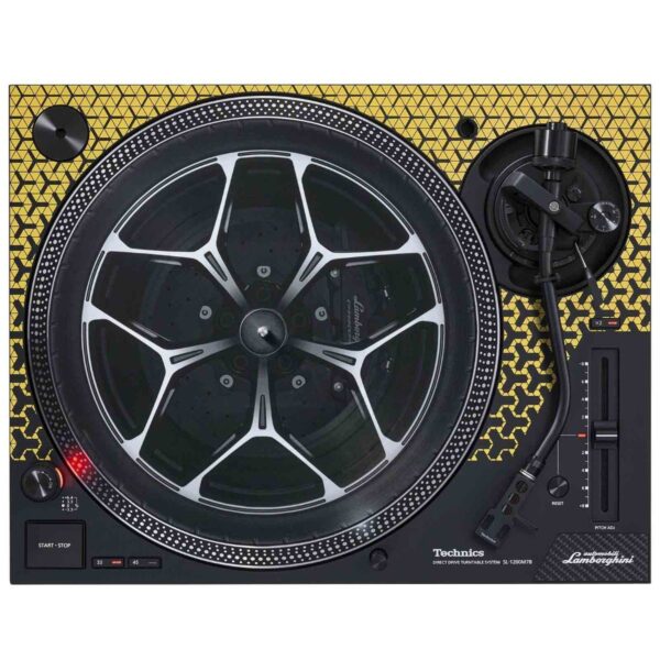 Technics SL-1200M7BPY Special Edition Lamborghini 直驅唱盤 - 黃