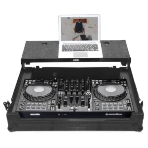 UDG Ultimate Plus Pioneer DDJ-FLX10 飛行箱 (含筆電架/帶輪可拖) U91088BL