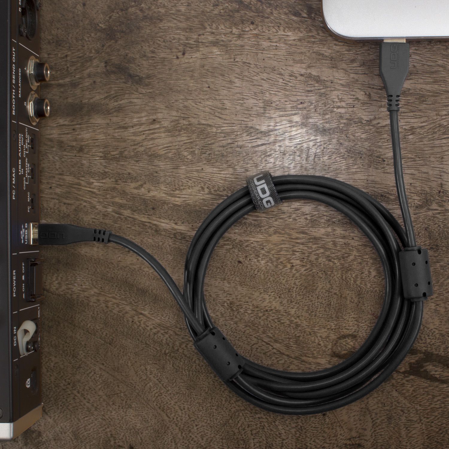 UDG Ultimate Audio Cable USB 2.0 A to B Straight 黑 / U95002BL:圖片 4