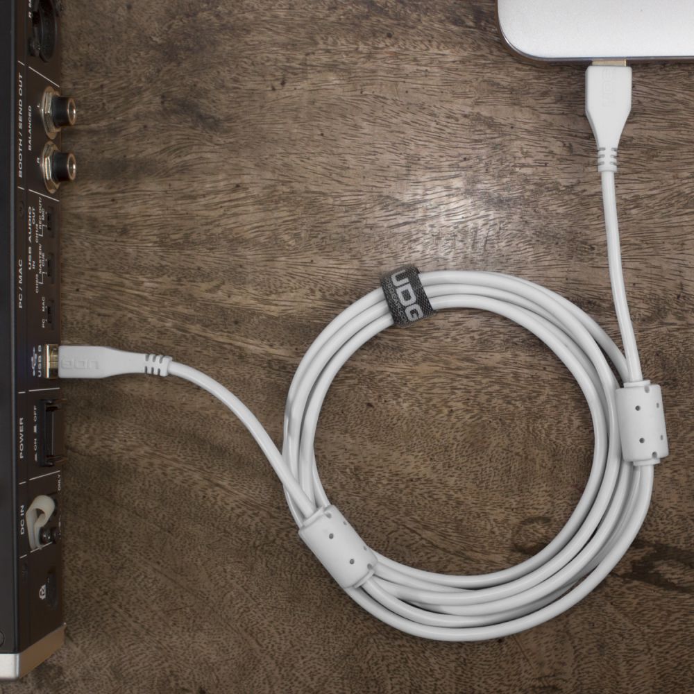 UDG Ultimate Audio Cable USB 2m 白 (Type A to Type B) / U95002WH:圖片 2