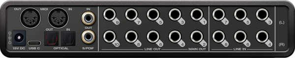 MOTU UltraLite-mk5 18x22 USB 錄音介面：圖片 3