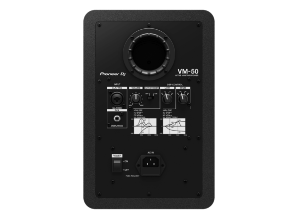 Pioneer DJ VM-50 5吋主動式監聽喇叭 (黑)：圖片 2