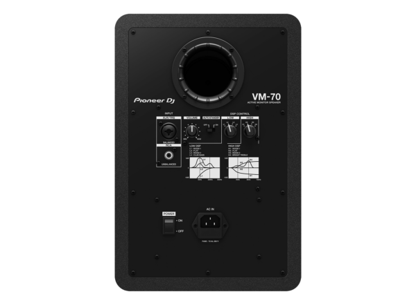 Pioneer DJ VM-70 6.5吋主動式監聽喇叭 (黑)：圖片 3