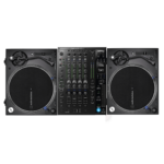DENON DJ X1850 混音器+ AT-LP140XP 黑膠唱盤套裝