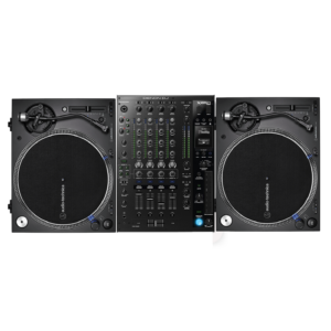 DENON DJ X1850 混音器+ AT-LP140XP 黑膠唱盤套裝